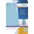 HERMA Special - Permanent selbstklebende, matte, lichtundurchlässige Aktenetiketten aus Papier - Blau - 61 x 297 mm - 60 Etikett(en) (20 Bogen x 3) (5138)