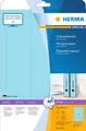 Ordneretiketten A4 blau 61x297 mm Papier matt blickdicht 60 St.