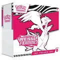 The Pokémon Company International Sammelkarte Pokemon Weisse Flammen Top-Trainer Box Deutsch