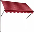Angerer Klemmmarkise Nr. 2200 - 250 cm breit - Balkonmarkise ohne Bohren