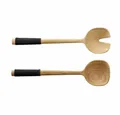 ASA SELECTION Salatbesteck Wood 24 cm (Set, 2-tlg)