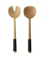 ASA SELECTION Salatbesteck WOOD LBH 24x6.30x3.80 cm braun