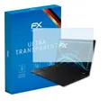 atFoliX 2x Displayschutzfolie für Lenovo ThinkPad T15 Gen 2 Schutzfolie klar