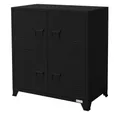 ML-DESIGN Aktenschrank Metallschrank mit Schubladen Aufbewahrungsschrank Mehrzweckschrank (1-St) Lagerschrank Büroschrank Werkzeugschrank Stahlschrank 75x40x80,5 cm