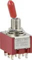 TRU COMPONENTS TC-9354008 Wippschalter 250 V/AC 3A 3 x Ein/Ein rastend 1St.