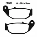 Bremsbeläge Paar EBC R FA629R Für Honda 250 Crf L 2013-2016
