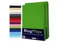 Buymax Spannbettlaken 2-er Set, Doppelpack, Bettlaken, Jersey 100% Baumwolle, Gummizug: rundum, (2 Stück), Pflegeleicht und Atmungsaktiv in Verschiedenen Farben und Größen