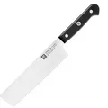 Zwilling Hackmesser Gourmet 36129-171-0, Nakiri, Kunststoffgriff, Edelstahlklinge 17 cm