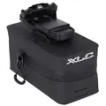 XLC BA-S110 Satteltasche, Fidlock 'Push', schwarz/anthrazit