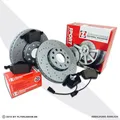 Zimmermann Sport-Bremsscheiben 345mm + Beläge vorne für AUDI A6 C7 4G A7 4G