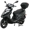 Alpha Motors Motorroller Topdrive 125 ccm 85 km/h EURO 5 schwarz inkl. Topcase