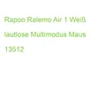 Rapoo Ralemo Air 1 Weiß lautlose Multimodus Maus 13512 (6940056135124)