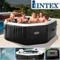 Intex Whirlpool PureSpa Octagon Bubble Jet Ø 196 x 71 cm mit Salzwassersystem