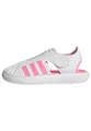 adidas Summer Closed Toe Water Sandalen, Cloud White/Beam Pink/Clear Pink, 33 EU