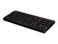 Logitech G Pro Mechanical Gaming Keyboard - Tastatur - Hintergrundbeleuchtung - USB - QWERTZ - Deutsch - Tastenschalter: GX Blue Clicky - Schwarz