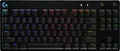 LOGITECH G Pro Gaming Keyboard, TKL, GX-BLUE, schwarz, USB, DE