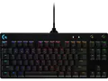 Logitech G Pro kabelgebundene Qwertz Gaming Tastatur, Lightsync RGB