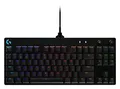 Logitech Pro RGB-LED Gaming Tastatur USB  Schwarz