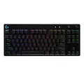 Logitech G PRO TKL Gaming-Tastatur QWERTZ LIGHTSYNC RGB GX Blue Clicky Switches
