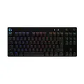 Logitech G PRO Mechanische Gaming-Tastatur, QWERTZ Deutsch, Schwarz