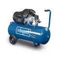 Scheppach Druckluft Kompressor HC120DC | ölgeschmiert & langlebig | 2200W Leistung | 100L Kessel max. 10bar Druck | 412L Ansaugleistung | mit Fahrvorrichtung, Druckregler & Schnellanschlusskupplungen