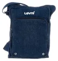 Umhängetasche "SMALL NS ZIP CROSSBODY", Gr. B/H/T: 15 cm x 20 cm x 4 cm, DARK BLUE