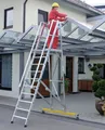 MUNK Günzburger Steigtechnik 52307 Aluminium Plattformleiter Montage mit Werkzeug Arbeitshöhe (max.): 3.6m