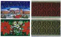 4 Zauberfolien Weihnachten, Schrumpfbanderolen für 10-cm-Kugeln Jittenmeier 104