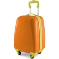 HAUPTSTADTKOFFER For Kids - Kindergepäck, Kinderkoffer, Trolley für Kinder, Handgepäck 24 Liter, Kindertrolley Mädchen Jungs, X-Mas Kindergesch... - Orange