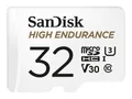 SanDisk microSDHC High Endurance Monitoring 32GB, Class 10, 100MB/s + SD-Adapter