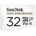 SANDISK High Endurance R100/W40 microSDHC 32GB Kit