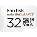 SanDisk High Endurance 32 GB microSD Speicherkarte weiß, UHS-I (U3), Class 10, V