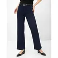 Raphaela by Brax Damen Marlenehose Style PEGGY FLARED DARK BLUE, denim dunkelblau, Gr. 42
