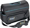 HAZET Werkzeugtasche groß 191T-6L, leer, 520 x 300 x 370 mm, mit abnehmbarer Stoffhaube, Innenfächer, Schultergurt, Tragegriff, für Werkstatt und Baustelle