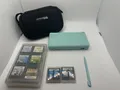 Nintendo-DS-Lite - Türkis - Handheld-Konsole - Tasche - 27-Spiele - Stylus