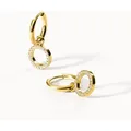 PURELEI Closed Glow Ohrringe mit Zirkonia Steinen