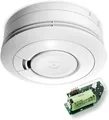 Ei Electronics Ei650Rf Funkrauchmelder, Set Aus Rauchwarnmelder Und Funkmodul