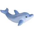 stofftier Delphin junior 30 cm Plüsch blau - Blau