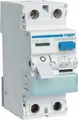 Hager FI-Schutzschalter CDA225D | 2-polig | 25A | 30mA | Typ A | 6kA | 230V | für Hutschiene | mit Test-Taste