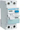 Hager CDA225D Fehlerstromschutzschalter, FI-Schutzschalter 2-polig 6kA 25A 30mA