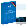 atFoliX Displayschutzfolie für Apple iMac 24 2021 Schutzfolie klar Folie