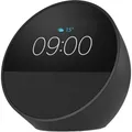 Amazon Echo Spot 2024 Smart Speaker black Bluetooth WLAN integrierte Uhr Wecker