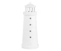 Räder Design Dekoobjekt räder Meeresrauschen Leuchtturm Groß aus Porzellan weiß 40x15,5cm