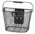 KlickFix Fahrradkorb Rixen Kaul, KLICKfix Uni Korb mit Lampenclip Lenker Adapter, Lenkerkor