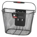 Rixen Kaul |KLICKfix Uni Korb mit Lampenclip Lenker Adapter, Lenkerkorb mit h...