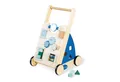 Pinolino Activity-Lauflernwagen Titus blau mit Bremssystem teilmassive Linde