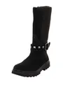 Superfit Mädchen und Jungen Winterstiefel Abby NOVA, Kinder Stiefel, Weite: M IV, Winterschuhe, uebergangsstiefel, SCHWARZ (000), 38 EU