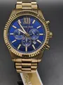 Michael Kors Mens MK9153 Herren Uhr Chronograph Armbanduhr 44 mm Gold