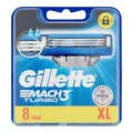 Gillette MACH3 Turbo Klingen für Herren Rasierer, 8 Stück
