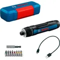 Bosch GO 3 Professional Akkuschrauber, 3,6Volt (blau/schwarz, im Mini-Case)